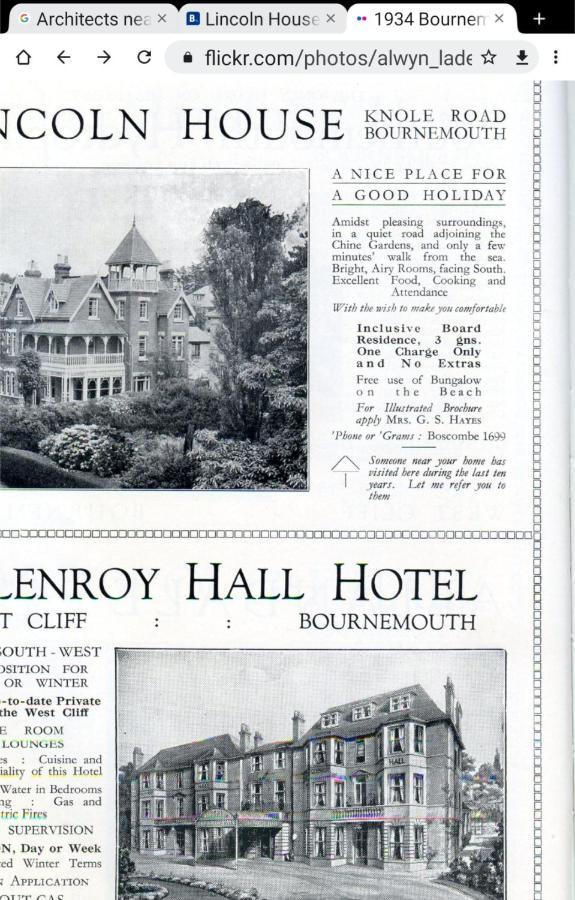 Hotel Lincoln House Bournemouth Zewnętrze zdjęcie